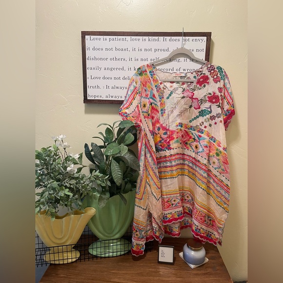 Johnny Was Tops - Johnny Was Tulum Silk Tunic